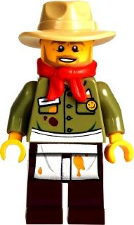 LEGO Minifigure-Jesper (70751)-Ninjago-NJO171-Creative Brick Builders